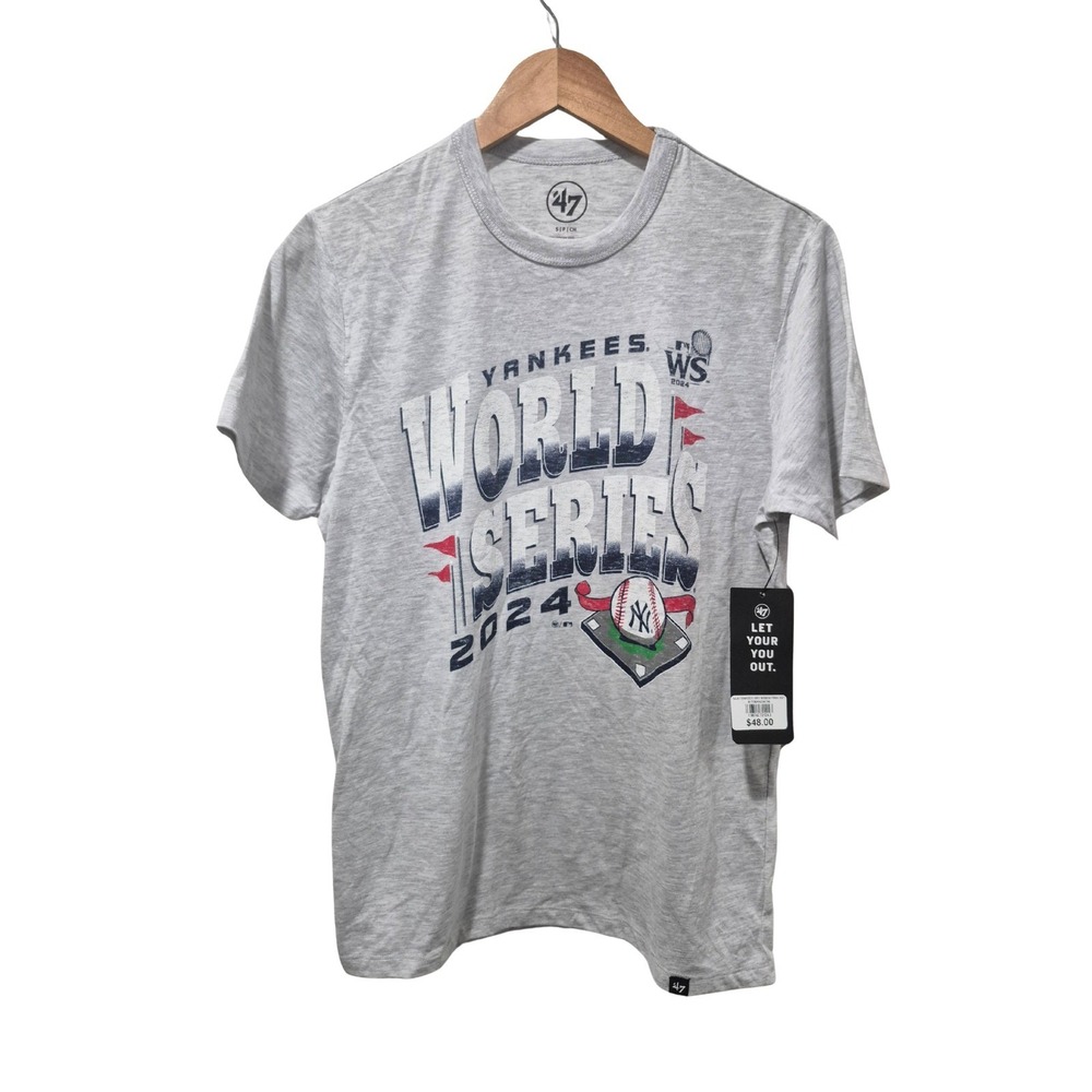 '47 2024 World Series Bound Men's New York Yankees Franklin T-Shirt Small